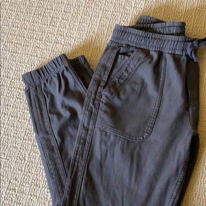 Athleta dark olive farallon jogger